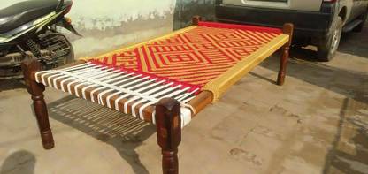 YahiTohChahiye EIPL KHAAT SILK TWOCLR 101 GR Solid Wood Single Bed