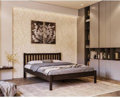 Wakefit Santam Solid Wood Queen Bed