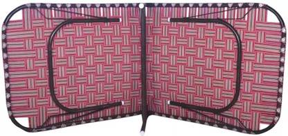 Nylon Solid Wood Double Bed