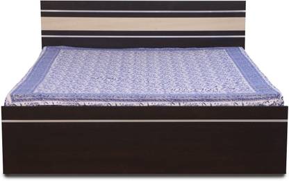 Glam Decor Engineered Wood King Box Bed, 202.6 cm x 188 cm (6.65 ft x 6.17 ft)
