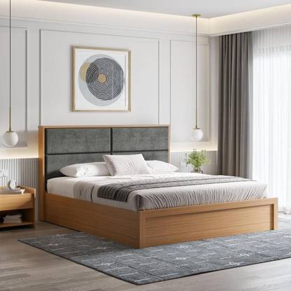 Wakefit Eclipse Engineered Wood King Box Bed