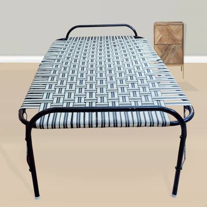 STEELOART Folding Cot Foldable Bed Single Home Cum Portable - NFB005 Metal Single Bed Metal King Bed
