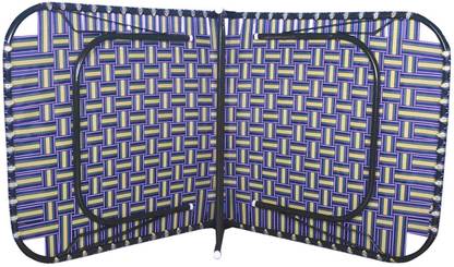 NPPL Comfort Creation Heavy duty folding for Indoor and Outdoor Metal Single Bed