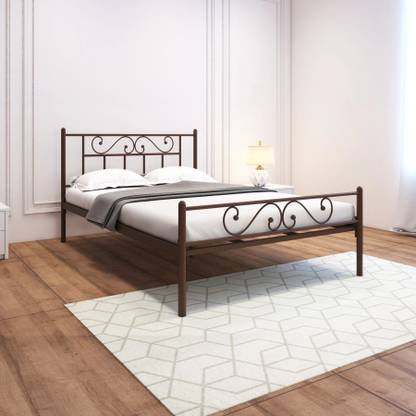 homdec Dorado Metal Double Bed, 198 cm x 127 cm (6.5 ft x 4.17 ft)