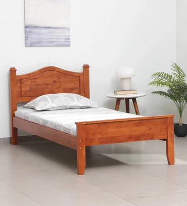 Mintwud from Pepperfry Osamu Sheesham Wood Bed/Cot Without Storage for Bedroom/Home Solid Wood Single Bed