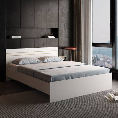 A GLOBIA CREATIONS Kane Engineered Wood King Bed