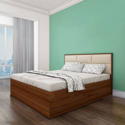 ziel modular Zile Modular's Bed with Storage Blend Engineered Wood Double Box Bed