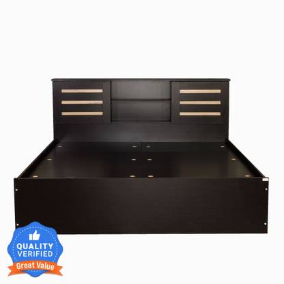 Flipkart Perfect Homes Waltz Engineered Wood King Box Bed