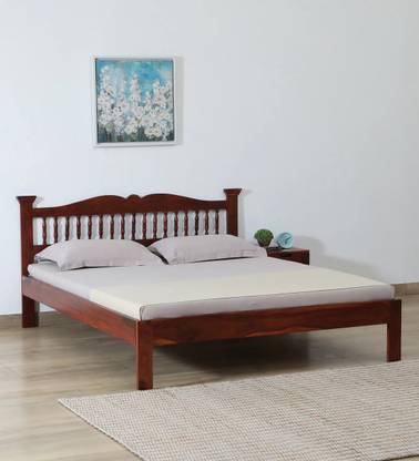 Devsignature solid Wood Bed/Cot/Palaung For Bed Room/Home/Hotel Solid Wood King Bed