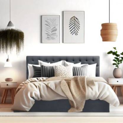 Wakefit Solis Solid Wood Queen Box Bed
