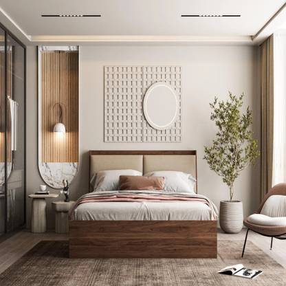 Wakefit Mars Engineered Wood King Box Bed, 86.6142 cm x 190 cm (2.84 ft x 6.23 ft)