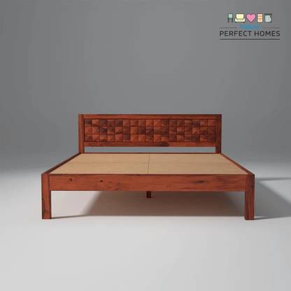 Flipkart Perfect Homes Sheesham Solid Wood King Bed