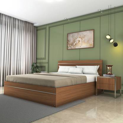 Flipkart Perfect Homes Birmingham Engineered Wood King Bed