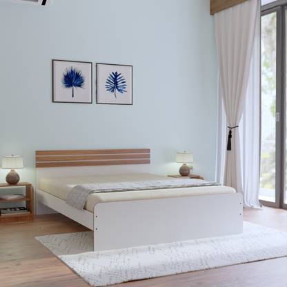 NEUDOT Valancia Queen Engineered Wood Queen NA Bed