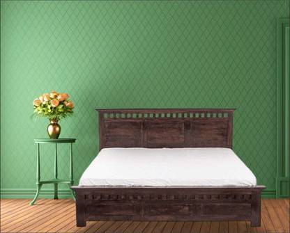 WC White Cedar Solid Wood King Box Bed
