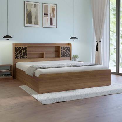 NEUDOT PARIS KING Engineered Wood King Box Bed