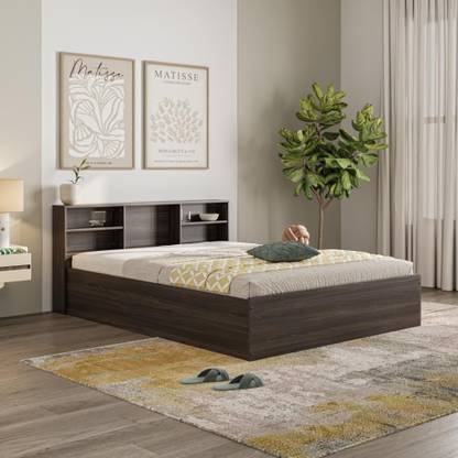 Wakefit Petra Engineered Wood Queen Box Bed