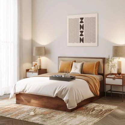 Wakefit Taurus Engineered Wood Queen Box Bed