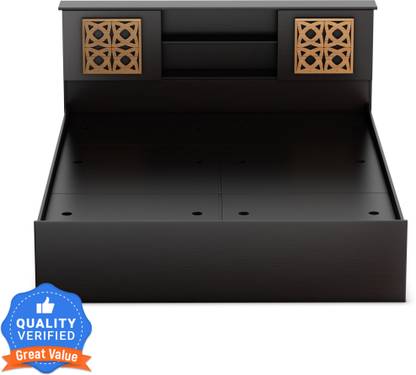 Flipkart Perfect Homes Rhapsody Engineered Wood Queen Box Bed