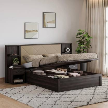 Wakefit Engineered Wood Queen Hydraulic Bed