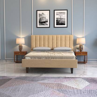 DMK Solid Wood King Bed