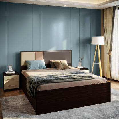 Godrej Interio Trio Morf TRIOK0010 Engineered Wood King Hydraulic Bed