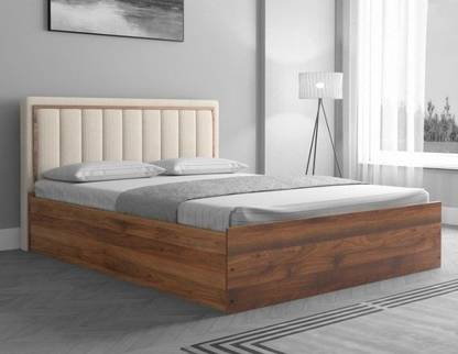 OM MODULAR MO00166 Solid Wood King Box Bed