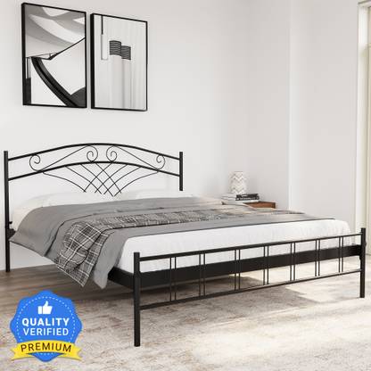 @Home by nilkamal Nimbo Metal Queen Bed