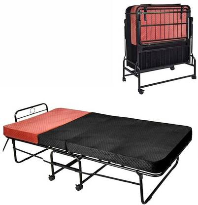 Spacecrafts Folding/Foldable Metal Single Bed