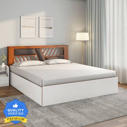 Nilkamal Zion Max with Storage | 1 Year Warranty Engineered Wood King Box Bed