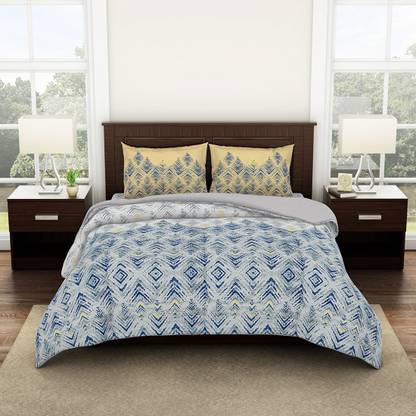SPACES Cotton Double King Sized Bedding Set