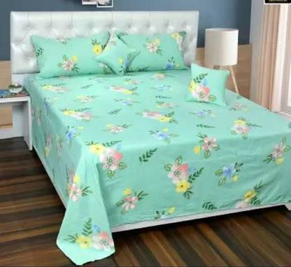 ABHISHTA Polycotton Double King Sized Bedding Set