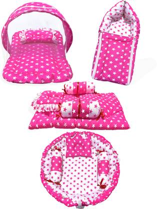 Little Bloom Cotton Baby Bed Sized Bedding Set