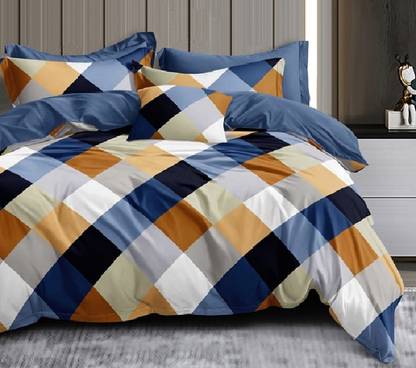 Linemates Polycotton Double King Sized Bedding Set