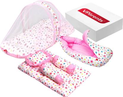 VParents Cotton Baby Bed Sized Bedding Set