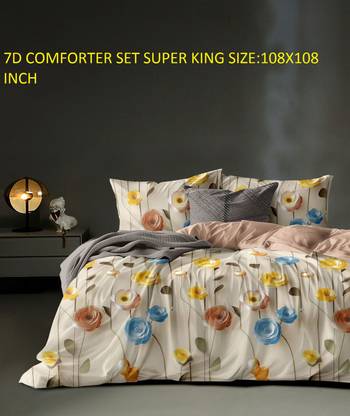 Sitting Style Polycotton Double King Sized Bedding Set
