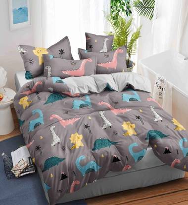 Laying Style Cotton Double King Sized Bedding Set