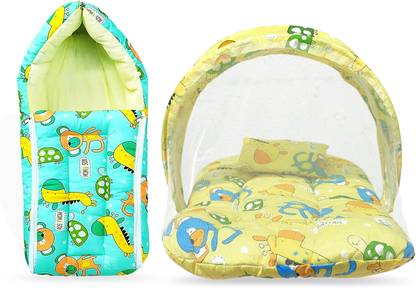 MOM & SON Cotton Baby Bed Sized Bedding Set