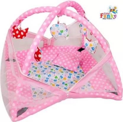 Little Funky Cotton Baby Bed Sized Bedding Set