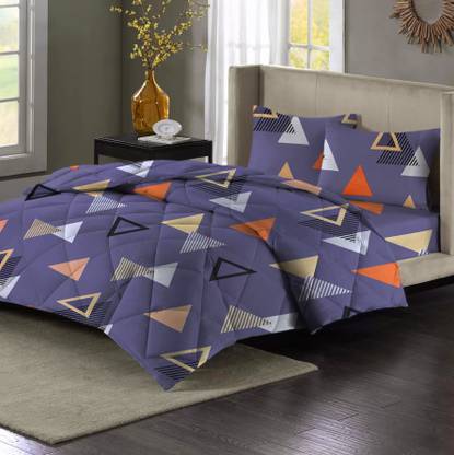 VAS COLLECTIONS Cotton Double King Sized Bedding Set
