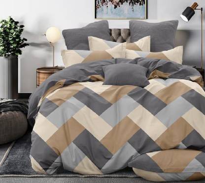 Laying Style Cotton Double King Sized Bedding Set