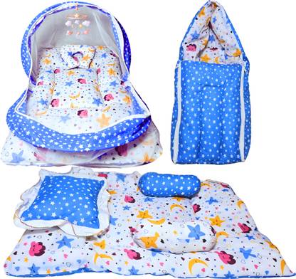 First Vision Polycotton Baby Bed Sized Bedding Set