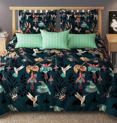 Laying Style Cotton Double King Sized Bedding Set