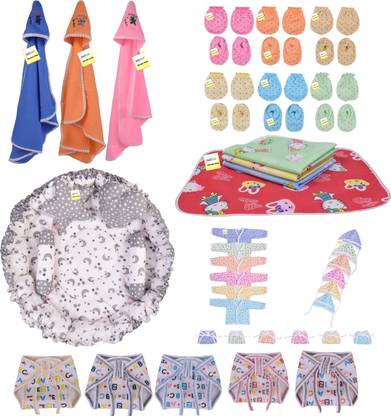 Kwitchy New Born Baby Care Essential Bedding Set Combo