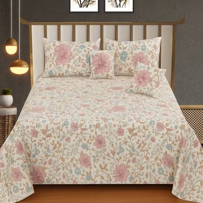 Dizen Star Cotton Queen Sized Bedding Set