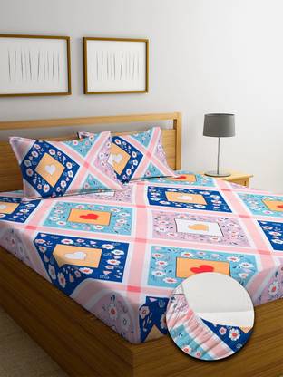 tarain collection Cotton King Sized Bedding Set