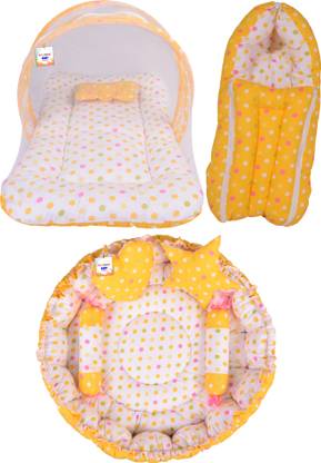 BabyToons Cotton Baby Bed Sized Bedding Set