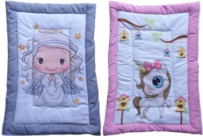 varni impex Cotton King Sized Bedding Set