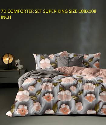 Sitting Style Polycotton Double King Sized Bedding Set