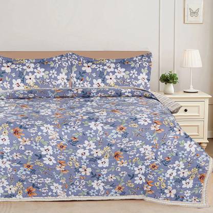 VAS COLLECTIONS Cotton King Sized Bedding Set